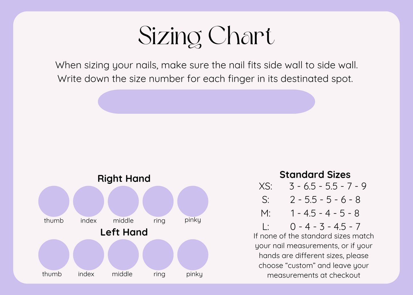 Sizing Kit